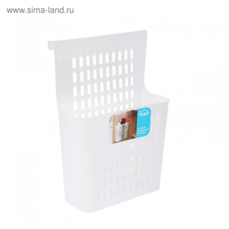 Корзина подвесная на дверь белый  2655893