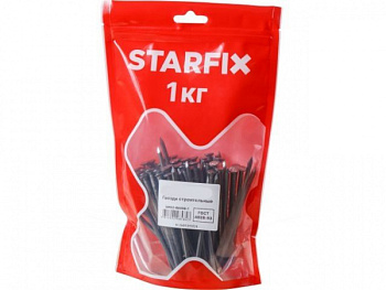 Гвозди строительные 5.0х150 мм ГОСТ 4028-63 (1 кг. в дой-паке) STARFIX (SMD2-38002-1)