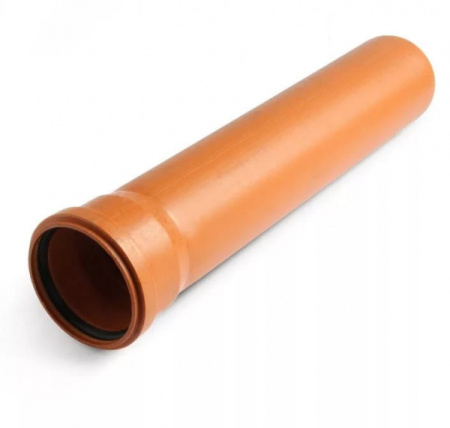 Труба наружная 110х3,2х2000 (кирпичный цвет)