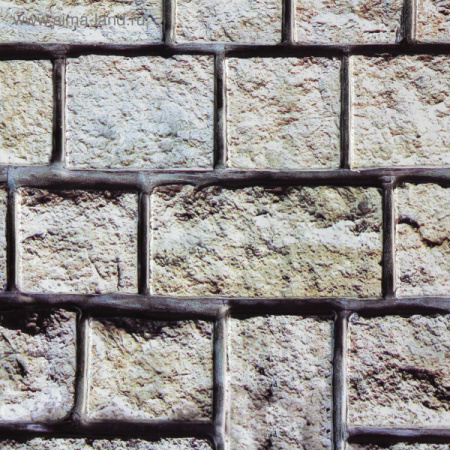 Самоклеящаяся ПВХ панель "Серый каменный кирпич" 33х33см/4012143