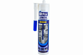 Герметик силиконовый универсальный, Бесцветный IRFIX, 310 ml/20003