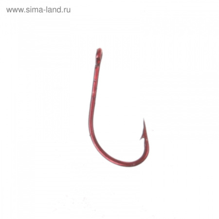 Крючки красные 1024 №5 (набор 10шт)/1867286