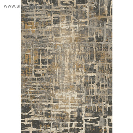 Ковёр прямоугольный Matrix D587, размер 80 х 150 см, цвет beige-gray/4606193