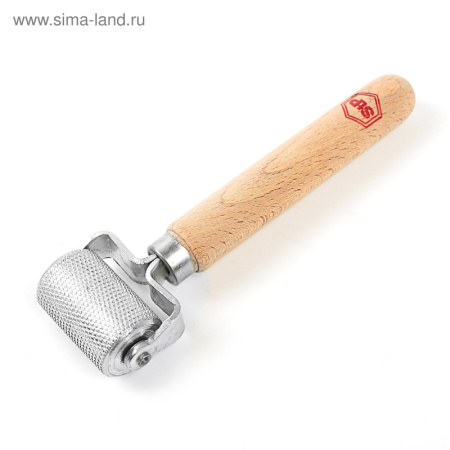 Валик прикаточный металлический большой, ширина 4 см/2581632