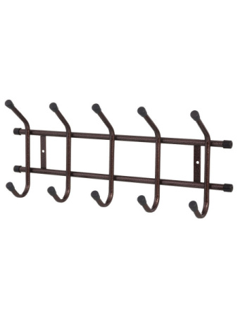 Вешалка настенная 5рожковая ВН-3 метал 12959
