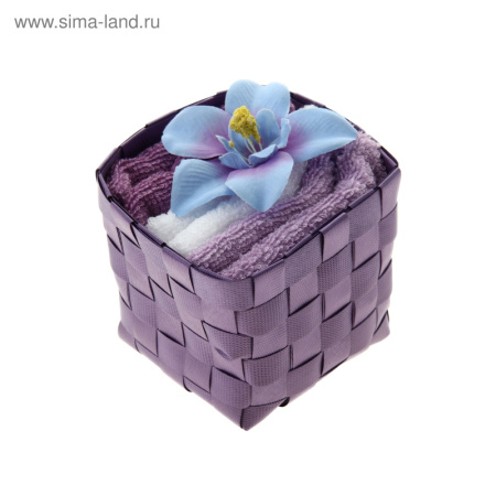 Набор полотенец "Collorista" Lily violet 30х30см 3шт 854967