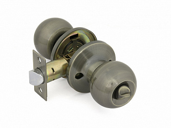 Ручка защелка Фабрика замков 6072 AB BK/114249