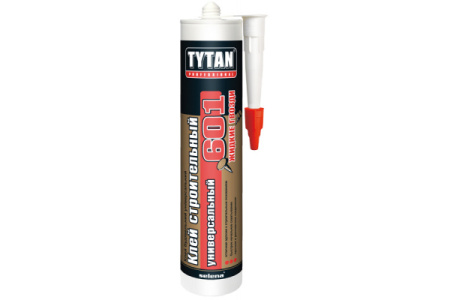 Tytan Professional клей строительный универсальный №601 бежевый 405гр./23240