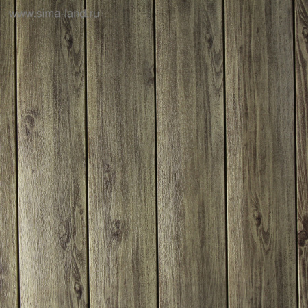 Самоклеящаяся ПВХ панель "Серое дерево" 70х70см /4012138