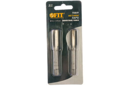 Метчики М12*1.25 FIT набор 2 шт/70849