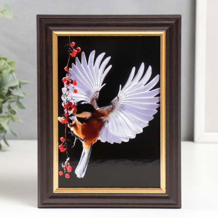 Ключница "Взмах крыльев" венге 15х21 см /6853344