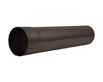 Труба водосточная AQUASYSTEM 90*1000 RAL8017