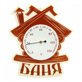 Термометр банный со стрелкой "Изба" 840272