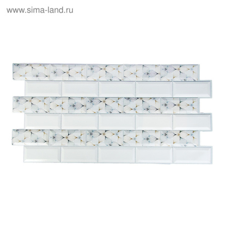 Панель ПВХ плитка Тоскана 485х960 /3541371