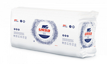Вата минер. URSA П-20 610х1250х100 0,915м3 9м2