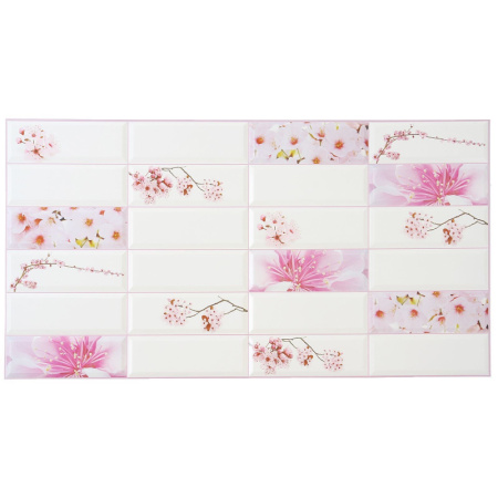 Панель ПВХ плитка Сакура 955*480 /1253740