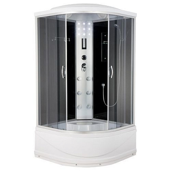 Кабина душевая ER 4509TP-C4 90х90х2150 тонир.стекло
