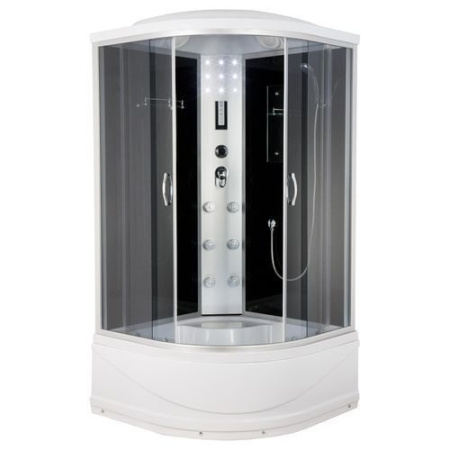 Кабина душевая ER 4509TP-C4 90х90х2150 тонир.стекло