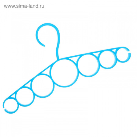 Вешалка для галстуков и шарфов 7 колец 1379587