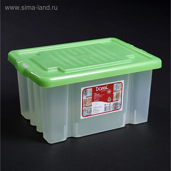Контейнер для хранения 18 л DAREL-BOX прямоугольный микс 1570093