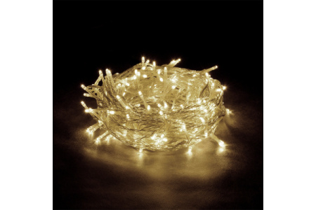 VEGAS   24V Электрогирлянда-конструктор Бахрома 72 холодных LED ламп, 18 нитей прозр. пров.55007