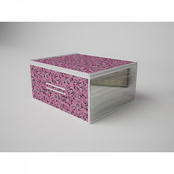 Кофр большой "Зефирка" 60х50х30 см 4776007