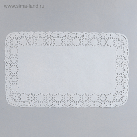 Салфетка для торта прямоугольная 18х30см /4053297