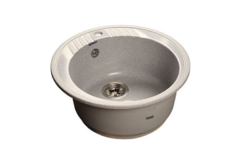 Мойка GRANFEST Rondo GF-R520 (d520) серый 310 круглая 