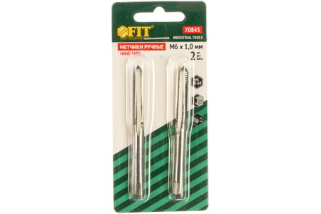 Метчики М6*1.0 FIT набор 2 шт/70843