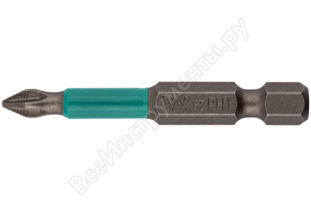 Бита WP, сталь S2, с насечкой, Профи, PH 1*50мм /57576