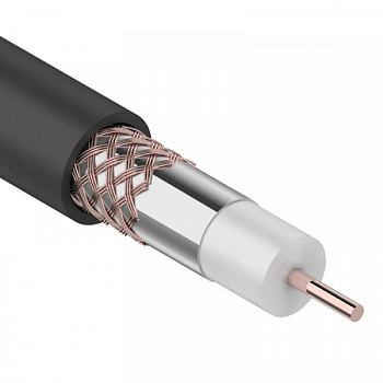 Провод RG 6-U TV (75 Ом), CCS/Al/Al 48 %