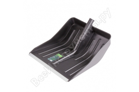 Лопата снеговая 400х420мм,без черенка /61430