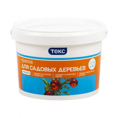 Краска для садовых деревьев Универсал белая 3кг.