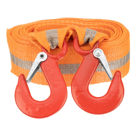 Трос буксировочный 3.5 т, 5 м, 2 крюка, сумка на молнии Россия Stels/54379