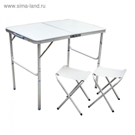 Набор мебели туристический, складной 90*60*70+2 стула