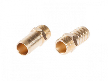 Соединение нар. резьба 1/2" х елочка 19 мм (латунь) ECO (AB-MT12/E19)