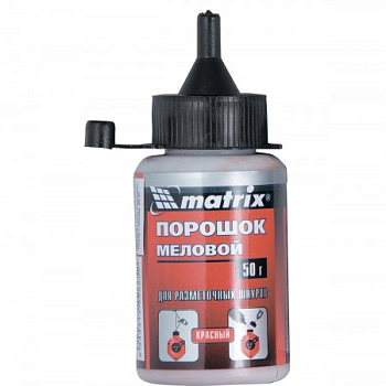 Порошок меловый красный50г. MATRIX 84857