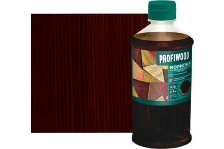 Морилка на водной основе PROFIWOOD эбеновое дерево 0.5 л / 0.5 кг