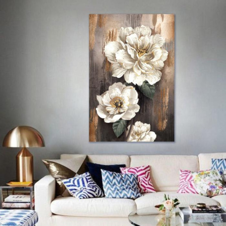 Картина «Цветы», 100 х 150 см /6990949