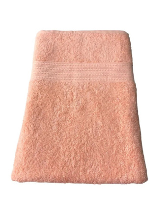 Полотенце махровое 40х70 цвет персиковый /НФ-010211