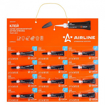Клей супер цианакрилатный Airline Extra Strong, 3 г. /9827727