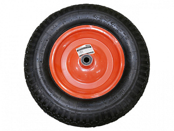 Колесо надувное 4.80/4.00-8" (подшипн. ф35x16 мм, для оси 16x100мм)  (WB-P121)
