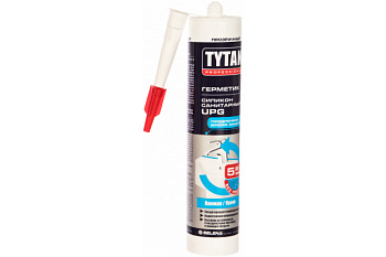Tytan Professional UPG герметик силиконовый санитарный прозрачный 310мл. /26876