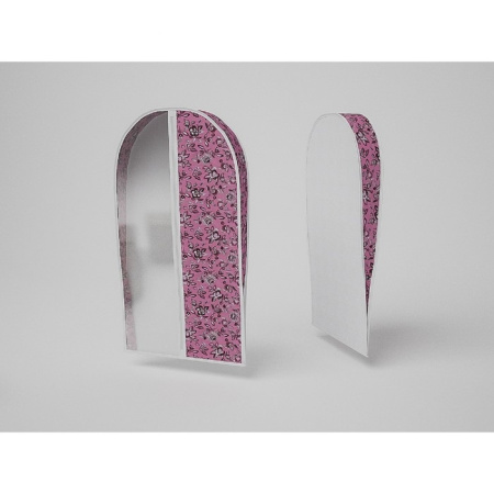 Чехол объемный для одежды малый "Зефирка" 50х80х10 см 4776371