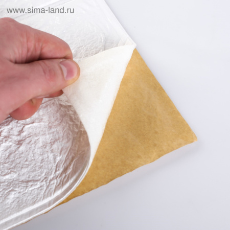 Самоклеящаяся ПВХ панель "Белый кирпич" 77,5х69,5см. 4641162