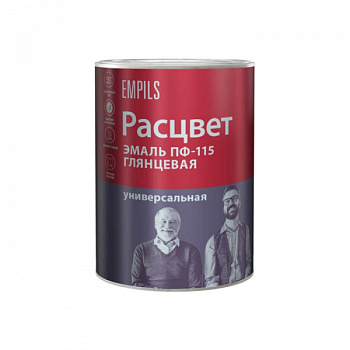 Эмаль ПФ-115 ярко-зелёная. ТЗ "РАСЦВЕТ" 2.7 кг