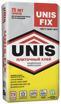 Клей плиточный UNIS БАССЕЙН HYDRO 25 кг