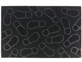 Коврик PIN MAT Следы RUS 40х60 черный/31-022