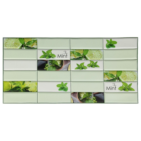 Панель ПВХ Плитка Мята 955х480 мм /2958844