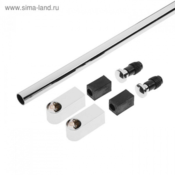 Комплект Рейлинга TUNDRA"Модерн", 2 заглушки, 2 держателя, Труба TUNDRA 600 мм/4734250